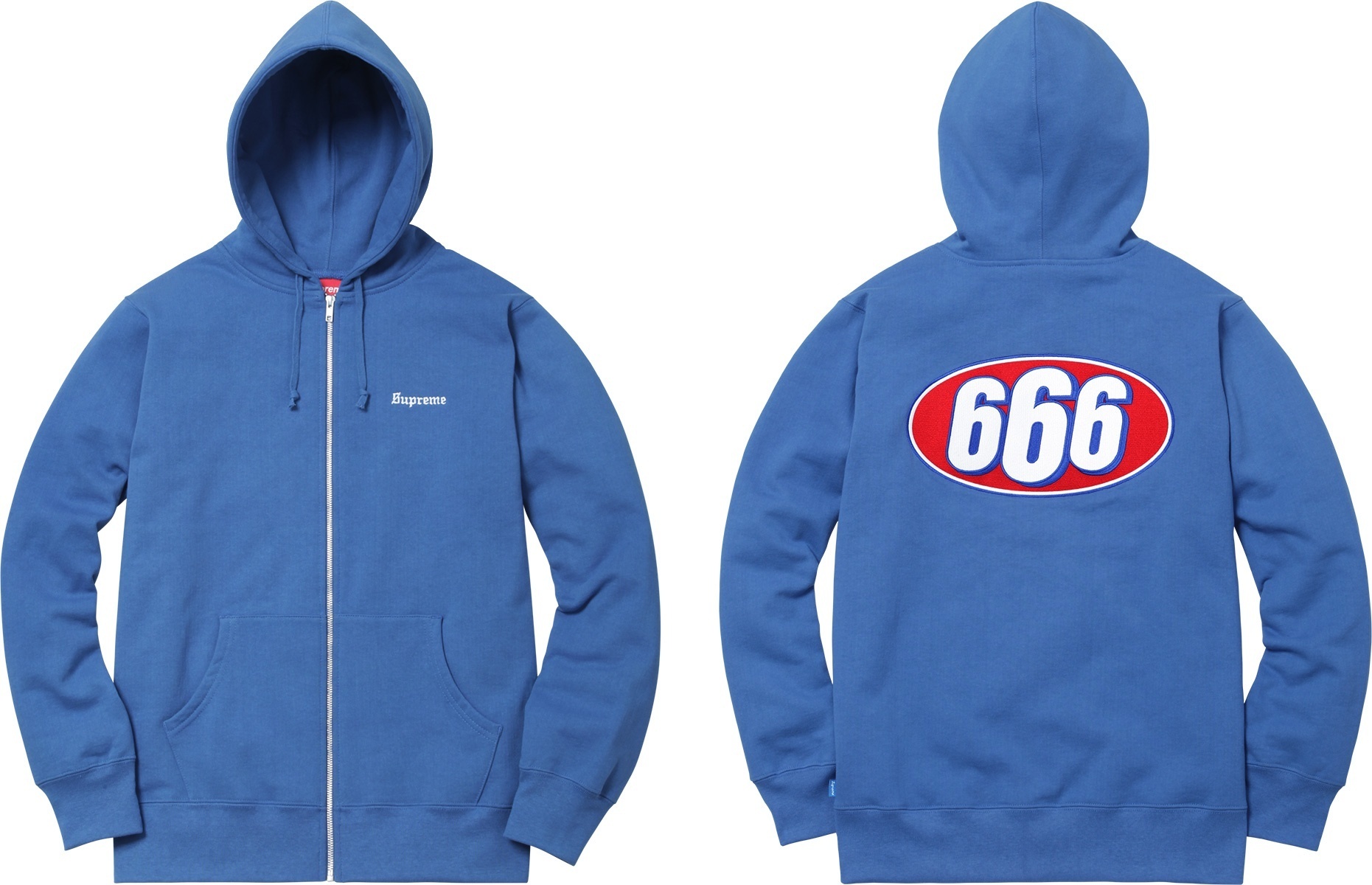 666 Zip Up Sweat view 2